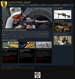 Alexander Arms website